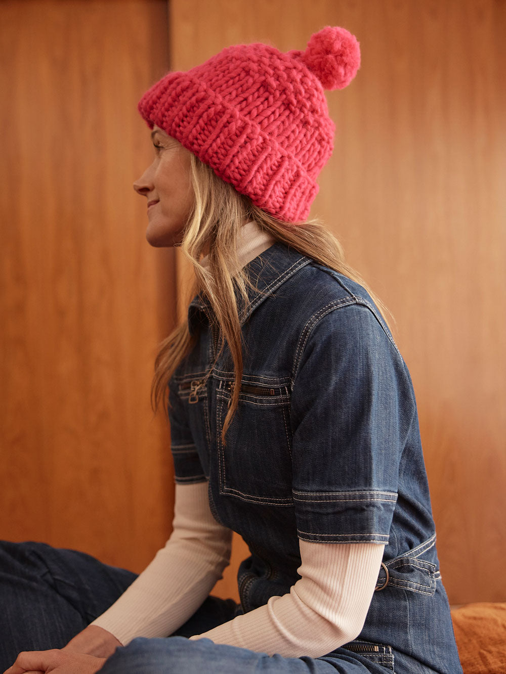 Cardigang Rachel Beanie Knit Kit A Chunky Beanie for Total Newbies | Rachel Knit Kit by Cardigang main image 3